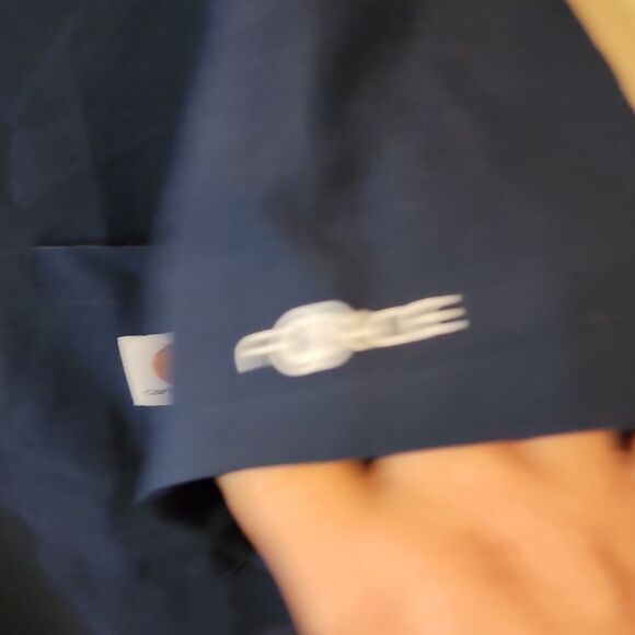 Carhartt Bluescrub  Short Sleeve Shirt Large New Condition Mens - Picture 4 of 5